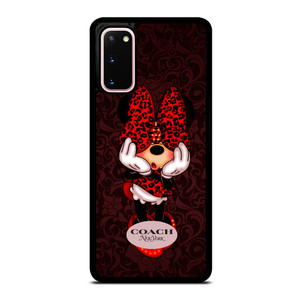 COACH MINNIE MOUSE NEW YORK Samsung Galaxy S20 Case Cover COACH MINNIE MOUSE NEW YORK Samsung Galaxy S20 Case Cover