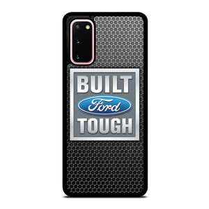 BUILT FORD TOUGH METAL CARBON Samsung Galaxy S20 Case Cover