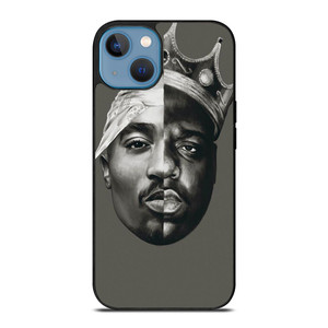 TUPAC AND NOTORIOUS BIG ART iPhone 13 Case Cover TUPAC AND NOTORIOUS BIG ART iPhone 13 Case Cover