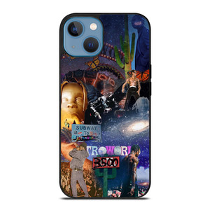 TRAVIS SCOTT COLLAGE iPhone 13 Case Cover TRAVIS SCOTT COLLAGE iPhone 13 Case Cover
