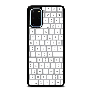 WHITE KEYBOARD PATTERN Samsung Galaxy S20 Plus Case Cover WHITE KEYBOARD PATTERN Samsung Galaxy S20 Plus Case Cover