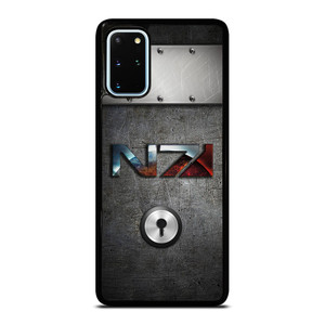 N7 MASS EFFECT METAL LOGO Samsung Galaxy S20 Plus Case Cover