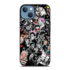 THE VAMPIRE DIARIES COLLAGE iPhone 13 Case Cover THE VAMPIRE DIARIES COLLAGE iPhone 13 Case Cover