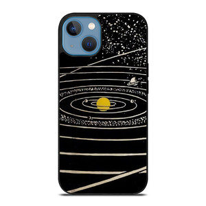THE SOLAR SYSTEM HAND DRAWN iPhone 13 Case Cover THE SOLAR SYSTEM HAND DRAWN iPhone 13 Case Cover