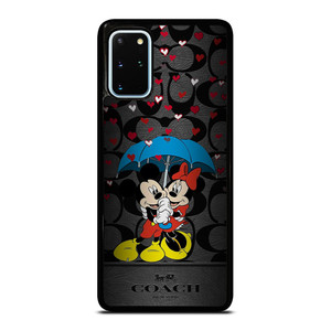 COACH NEW YORK MICKEY MINNIE MOUSE UMBRELLA Samsung Galaxy S20 Plus Case Cover