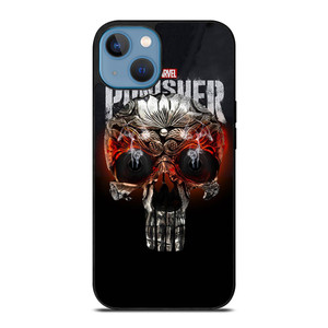 THE PUNISHER SKULL MARVEL iPhone 13 Case Cover THE PUNISHER SKULL MARVEL iPhone 13 Case Cover