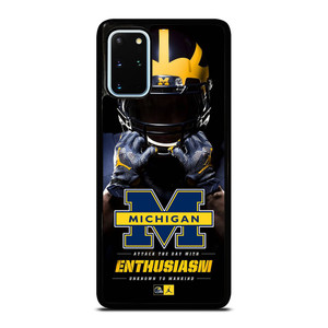 MICHIGAN WOLVERINES Samsung Galaxy S20 Plus Case Cover MICHIGAN WOLVERINES Samsung Galaxy S20 Plus Case Cover