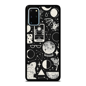 LUNAR PATTERN BLACK WHITE Samsung Galaxy S20 Plus Case Cover