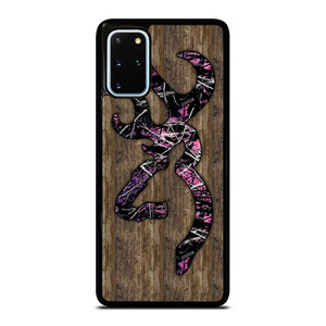 CAMO BROWNING PINK WOOD Samsung Galaxy S20 Plus Case Cover