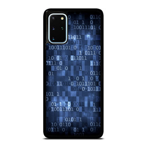 BLUE STYLISH BINARY CODE Samsung Galaxy S20 Plus Case Cover