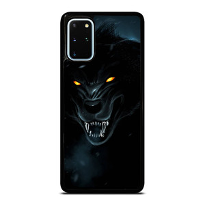 BLACK WILD WOLF Samsung Galaxy S20 Plus Case Cover BLACK WILD WOLF Samsung Galaxy S20 Plus Case Cover