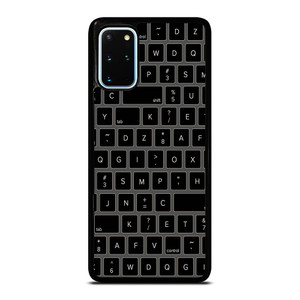 BLACK KEYBOARD PATTERN Samsung Galaxy S20 Plus Case Cover