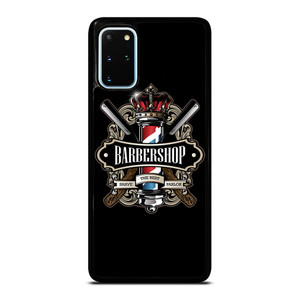 BARBERSHOP POLE HAIR CUT LOGO Samsung Galaxy S20 Plus Case Cover