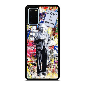 BANKSY EINSTEIN GRAFFITI Samsung Galaxy S20 Plus Case Cover