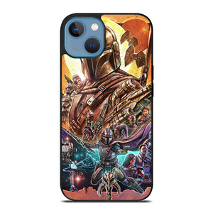 STAR WARS MANDALORIAN COLLAGE iPhone 13 Case Cover
