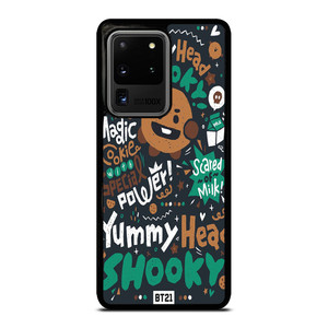 YUMMY HEAD SHOOKY BTS 21 Samsung Galaxy S20 Ultra Case Cover