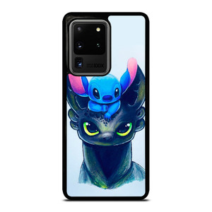 TOOTHLESS AND STITCH ART Samsung Galaxy S20 Ultra Case Cover