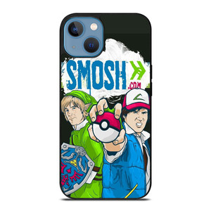 SMOSH ZELDA AND POKEMON iPhone 13 Case Cover