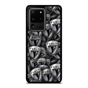 TESLA METAL LOGO COLLAGE Samsung Galaxy S20 Ultra Case Cover