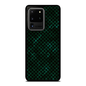 STYLISH HEXAGONAL GREEN PATTERN Samsung Galaxy S20 Ultra Case Cover