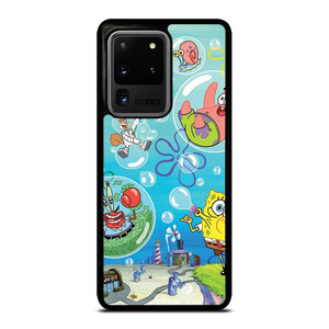 SPONGEBOB AND FRIENDS BUBBLES Samsung Galaxy S20 Ultra Case Cover SPONGEBOB AND FRIENDS BUBBLES Samsung Galaxy S20 Ultra Case Cover