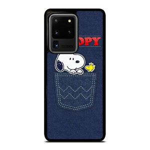 SNOOPY IN POCKET CARTOON Samsung Galaxy S20 Ultra Case Cover SNOOPY IN POCKET CARTOON Samsung Galaxy S20 Ultra Case Cover