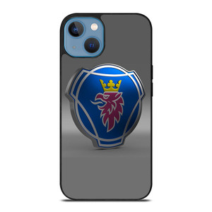 SCANIA TRUCK SAAB 3D LOGO iPhone 13 Case Cover SCANIA TRUCK SAAB 3D LOGO iPhone 13 Case Cover