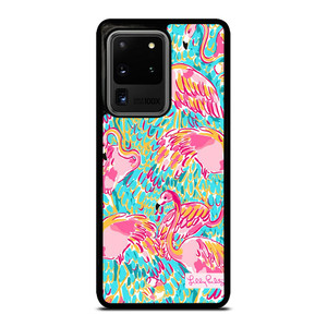 PATTERN LILLY PULITZER FLAMINGO Samsung Galaxy S20 Ultra Case Cover