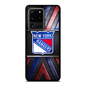 NEW YORK RANGERS NHL METAL LOGO Samsung Galaxy S20 Ultra Case Cover