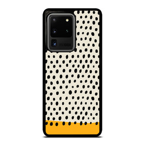 MUSTARD POLKADOTS PATTERN Samsung Galaxy S20 Ultra Case Cover