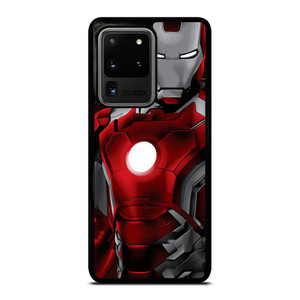 MARVEL IRONMAN STRAIGHT POTRAIT LINE Samsung Galaxy S20 Ultra Case Cover MARVEL IRONMAN STRAIGHT POTRAIT LINE Samsung Galaxy S20 Ultra Case Cover