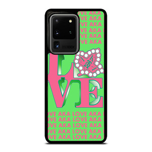 LOVE AKA PINK AND GREEN Samsung Galaxy S20 Ultra Case Cover