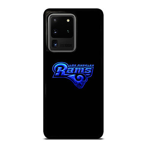 LOS ANGELES RAMS NEON BLUE LOGO Samsung Galaxy S20 Ultra Case Cover LOS ANGELES RAMS NEON BLUE LOGO Samsung Galaxy S20 Ultra Case Cover