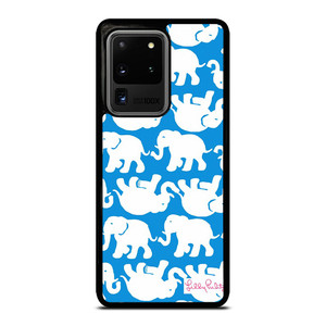 LILLY PULITZER TINY ELEPHANT Samsung Galaxy S20 Ultra Case Cover