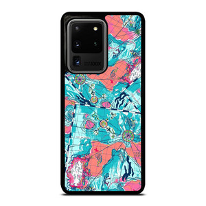 LILLY PULITZER MAP PATTERN Samsung Galaxy S20 Ultra Case Cover LILLY PULITZER MAP PATTERN Samsung Galaxy S20 Ultra Case Cover
