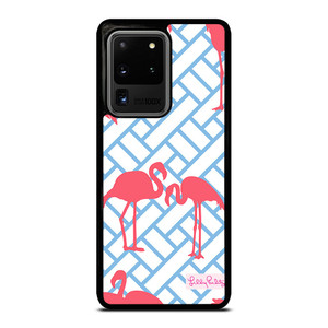 LILLY PULITZER FLAMINGO 2 Samsung Galaxy S20 Ultra Case Cover