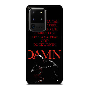 KENDRICK LAMAR DAMN QUOTES Samsung Galaxy S20 Ultra Case Cover KENDRICK LAMAR DAMN QUOTES Samsung Galaxy S20 Ultra Case Cover
