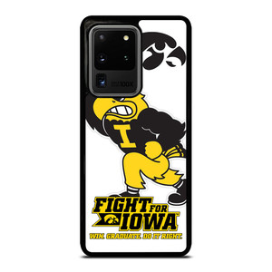 IOWA HAWKEYES MASCOT 2 Samsung Galaxy S20 Ultra Case Cover