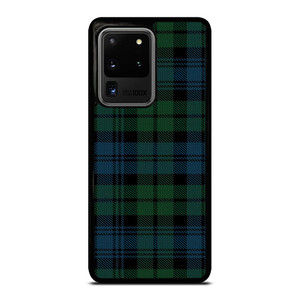 GREEN BLUE TARTAN PATTERN Samsung Galaxy S20 Ultra Case Cover GREEN BLUE TARTAN PATTERN Samsung Galaxy S20 Ultra Case Cover