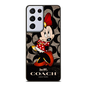 CUTE COACH MINNIE MOUSE Samsung Galaxy S20 Ultra Case Cover