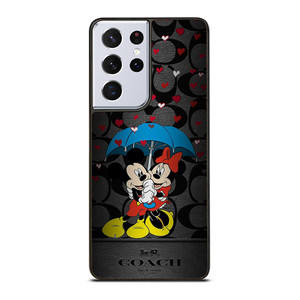 COACH NEW YORK MICKEY MINNIE MOUSE UMBRELLA Samsung Galaxy S20 Ultra Case Cover