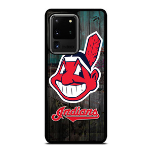 CLEVELAND INDIANS WOODEN LOGO Samsung Galaxy S20 Ultra Case Cover