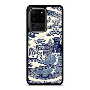 CHINESE BLUE ART Samsung Galaxy S20 Ultra Case Cover