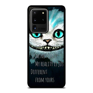 CHESHIRE CAT QUOTE Samsung Galaxy S20 Ultra Case Cover