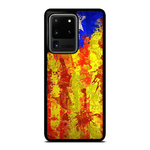 CATALONIA FLAG BRUSHES Samsung Galaxy S20 Ultra Case Cover CATALONIA FLAG BRUSHES Samsung Galaxy S20 Ultra Case Cover