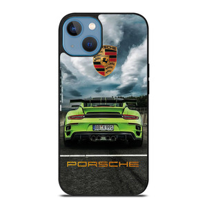 PORSCHE LOGO GREEN CAR iPhone 13 Case Cover