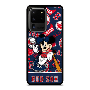 BOSTON RED SOX MICKEY MOUSE Samsung Galaxy S20 Ultra Case Cover