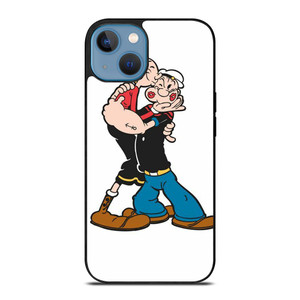 POPEYE AND OLIVE LOVE iPhone 13 Case Cover POPEYE AND OLIVE LOVE iPhone 13 Case Cover