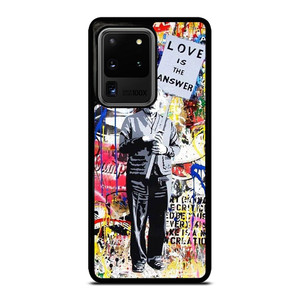 BANKSY EINSTEIN GRAFFITI Samsung Galaxy S20 Ultra Case Cover