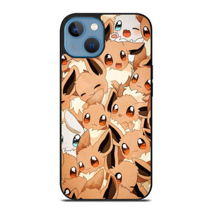POKEMON EEVEE CUTE COLLAGE iPhone 13 Case Cover